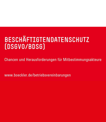 Beschäftigtendatenschutz