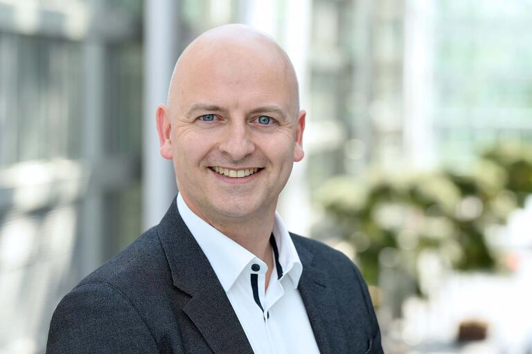 Porträt von Axel Winterwerber, Vorsitzender des Konzernbetriebsrats bei Eon