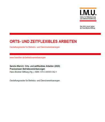 Gestaltungsraster: Orts- und zeitflexibles Arbeiten