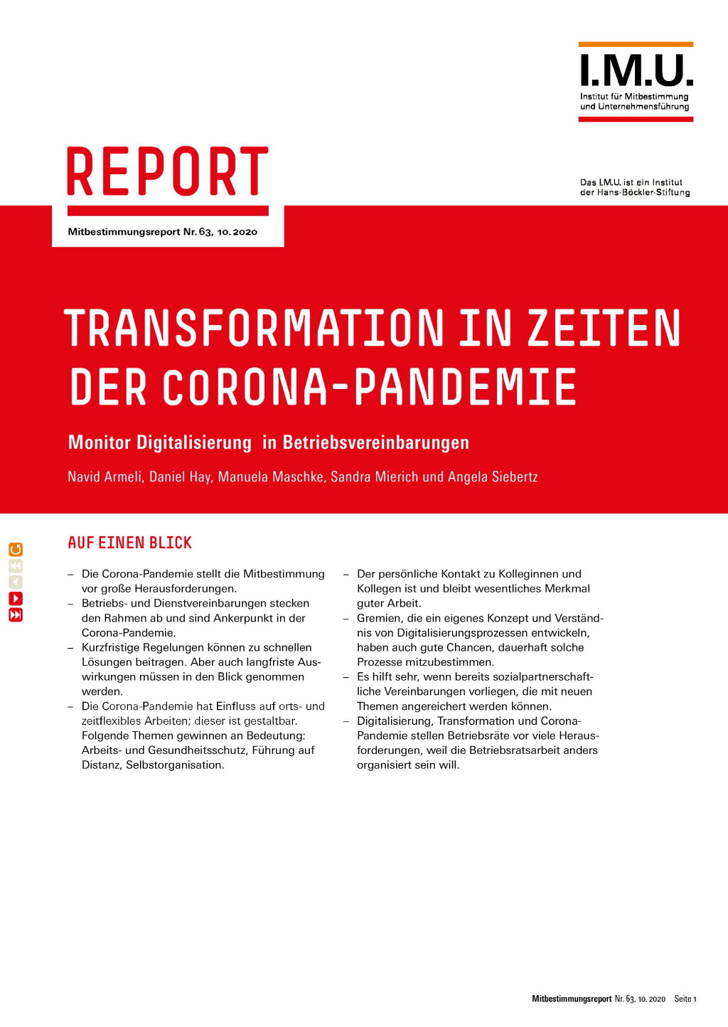 Transformation in Zeiten der Corona-Pandemie