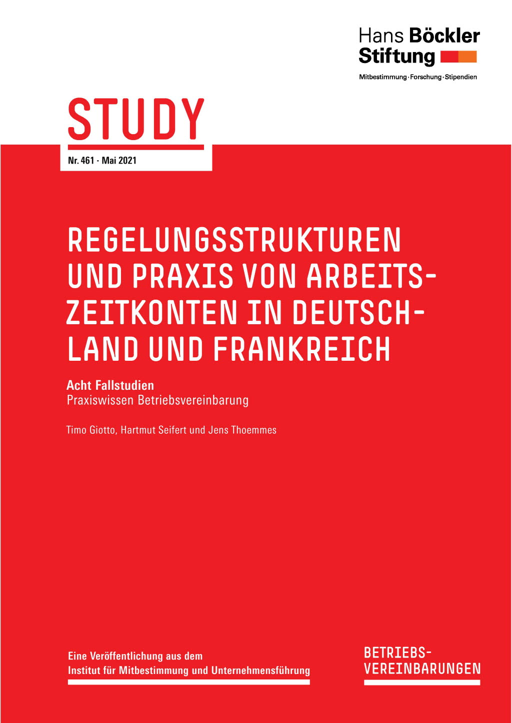 Regelungsstrukturen und Praxis von Arbeitszeitkonten in Deutschland und Frankreich