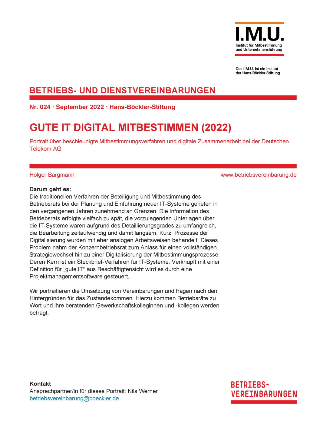 Gute IT digital mitbestimmen (2022)